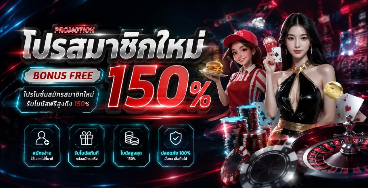 โปรโมชั่น WINPK888 โบนัสสมาชิกใหม่